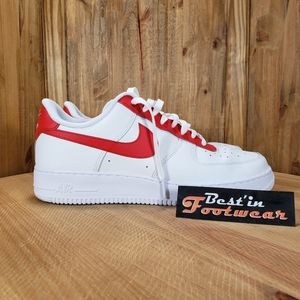 Nike Air Force 1 Nike By You White Red :2266